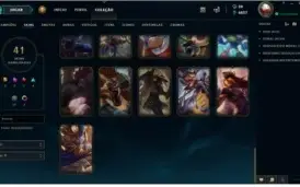 Conta de LoL Platina 3