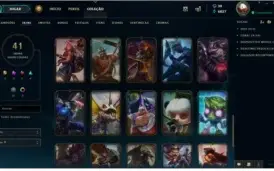 Conta de LoL Platina 3