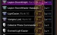 Conta AQW com Necrotic e Sepulchure Doomknight armor