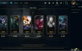 Conta league of legends