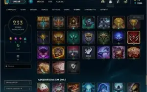 CONTA GRÃO MESTRE DE LOL