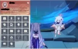 Conta Genshin Impact, Keqing C1, Venti, Albedo AR - 40