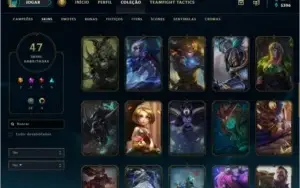 Vendo Conta league of legends platina4