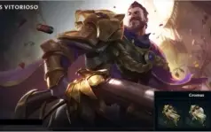 CONTA PLATINA 3, 10 GEMAS, 117 SKINS + CONTA NO PBE.
