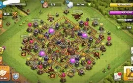 CONTA CV 10 FULL CLASH OF CLANS