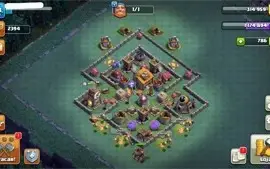 CONTA CV 10 FULL CLASH OF CLANS