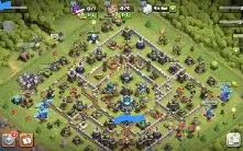 Clash of clans CV/TH 13