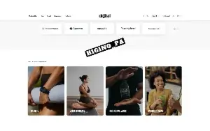 Tema Shopify Digital 5 Layout's + Atualizações E Bônus