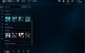 Conta diamante 2 com 26 champs e 2 skins ( 28 PDL )