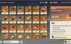 Zhongli / Venti / Diluc / Qiqi/ Jean / Espada de Jade
