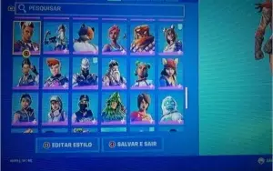 Conta Fortinite 133 Skins
