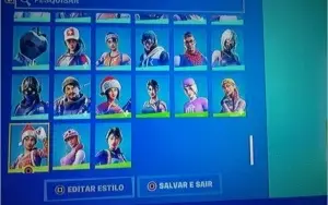 Conta Fortinite 133 Skins