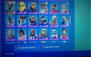 Conta Fortinite 133 Skins