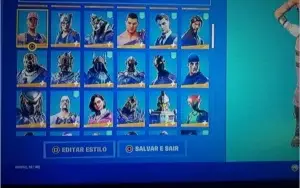 Conta Fortinite 133 Skins