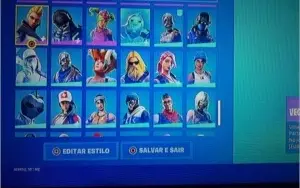 Conta Fortinite 133 Skins