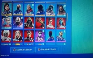 Conta Fortinite 133 Skins
