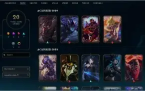 CONTA PLATINA 3 SOLO/DUO - 60 CAMPEÃO E VARIAS SKINS