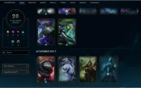 CONTA PLATINA 3 SOLO/DUO - 60 CAMPEÃO E VARIAS SKINS