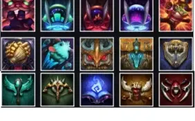 Conta League of Legends Bronze 57 champs