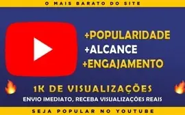 [PROMOÇÃO]  1000 Visualizações no Youtube