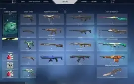 Valorant varias skins top