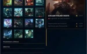 Conta lol com skin ultimate