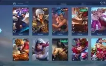 Conta Mobile Legends já foi mítico 69 heróis 77skins