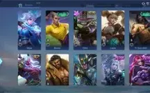 Conta Mobile Legends já foi mítico 69 heróis 77skins