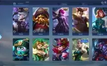 Conta Mobile Legends já foi mítico 69 heróis 77skins