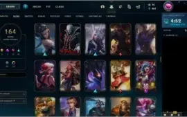 Conta lol - Diamante IV 164 skins