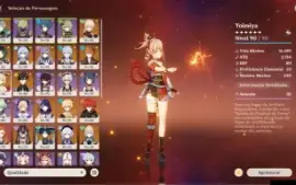 Genshin 15 5* + 7 armas 5* - PROMO DE NATAL