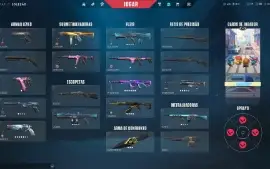 Conta Valorant com pacote champions 2023 + outras skins