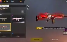 CONTA FREE FIRE 4 PASSES MESTRE E VÁRIAS SKINS