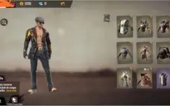 CONTA FREE FIRE 4 PASSES MESTRE E VÁRIAS SKINS
