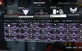 Warframe conta mr 30 - warframes buildados, tudo upado, buil