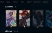 Conta league of legends com 181 SKINS