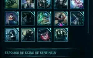 CONTA PLATINA 4 - 12 PÁGINAS DE RUNA - TODOS OS CAMPEÕES