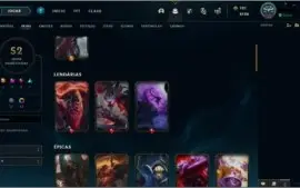 Conta League of Legends criada na season 3