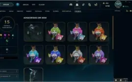 Conta League of Legends criada na season 3