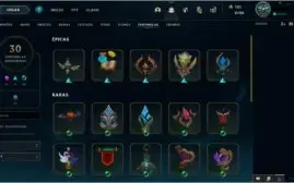 Conta League of Legends criada na season 3