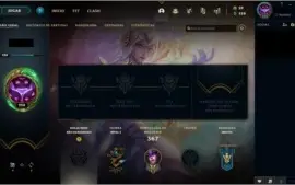Conta 127 Champs 130 Skins Unranked (Diamond S7,8,9 MMR bom)