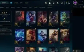 Conta 127 Champs 130 Skins Unranked (Diamond S7,8,9 MMR bom)