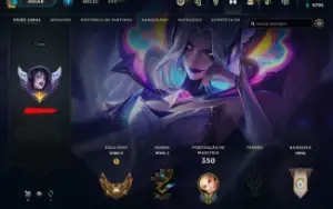 Conta League of Legends ex mestre