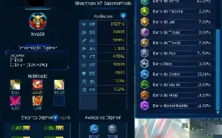 Conta LA OMEGA 1 U X7SM e quase todos os SSS+ do game
