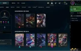 Conta lol prata mmr do elo, level 50