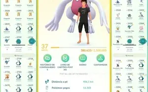 Conta Pokemon Go Nível 37