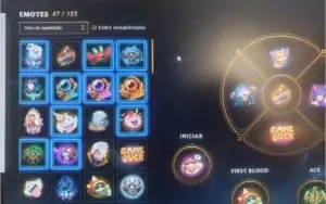 Conta de LoL D4-soloq  /  P3-flex (faltando fazer md10)