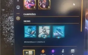 Conta de LoL D4-soloq  /  P3-flex (faltando fazer md10)