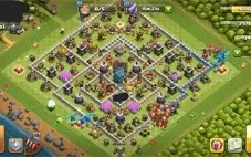 Conta clash of clans cv 12