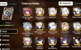 (Conta Epic Seven) Top 24Ml's Servidor Global!!